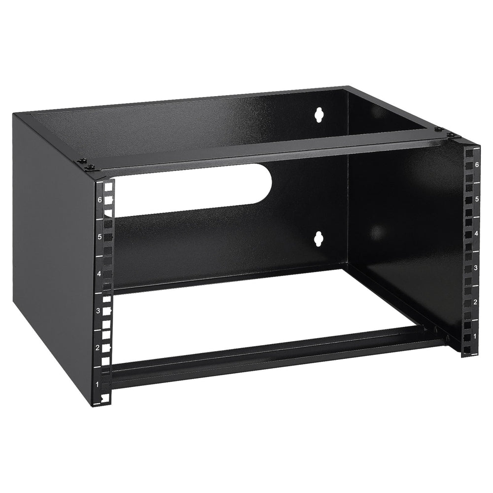 VEVOR 6U Wall Mount Network Rack 14 in/355.6 mm Depth Server Rack 50lbs/22.68kg 500x350x270mm
