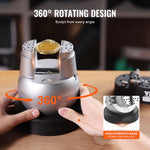VEVOR Ball Vise, 13 cm Engraving Setting Tool, 360° Rotation Engraving Block Vise, 69 PCS Attachment Jewelry Engraving Block Tools Standard Block for Gemstone Inlay and Small-Scale Engraving