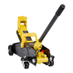 VEVOR Low Profile Floor Jack, 1.5 Ton Capacity, Steel Racing Floor Jack with Single Piston Quick Lift Pump, Storage Case, Hydraulic Trolley Car Lift for Sports Cars, Sedans, Lifting Range 130-310 mm