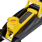 VEVOR Low Profile Floor Jack, 1.5 Ton Capacity, Steel Racing Floor Jack with Single Piston Quick Lift Pump, Storage Case, Hydraulic Trolley Car Lift for Sports Cars, Sedans, Lifting Range 130-310 mm