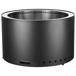 VEVOR Smokeless Fire Pit Stove Bonfire 71.1 cm Dia Wood Burning Stainless Steel