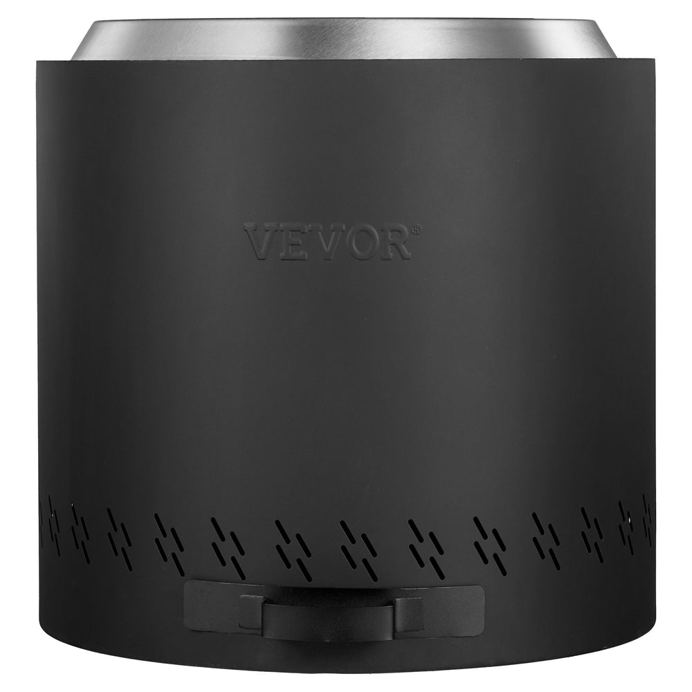 VEVOR Smokeless Fire Pit Stove Bonfire 40 cm Dia Wood Burning Stainless Steel