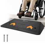 VEVOR Rubber Threshold Ramp Door Ramp 4" Rise 15 tons Load Rubber Curb Ramp