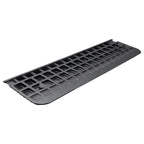 VEVOR Upgraded Rubber Threshold Ramp, 2.5 cm Rise Wheelchair Ramp Doorway, Natural Curb Ramp Rated 15000 kg Load Capacity, Non-Slip Textured Surface Rubber Curb Ramp for Wheelchair and Scooter