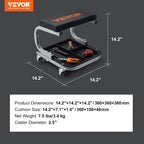 VEVOR Mechanics Garage Stool 250 LBS Mechanic Creeper Seat Under Car Tool Tray