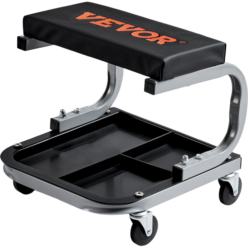 VEVOR Mechanics Garage Stool 250 LBS Mechanic Creeper Seat Under Car Tool Tray