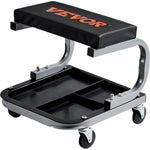 VEVOR Mechanics Garage Stool 250 LBS Mechanic Creeper Seat Under Car Tool Tray