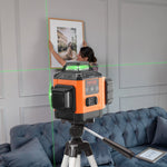 VEVOR Laser Level 3048 cm Green Cross Line Self Leveling High Accuracy Measuring
