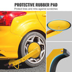 VEVOR Wheel Lock Clamp, 1 Pack Trailer Wheel Lock, Heavy-Duty Anti Theft Tire Lock, Adjustable Tire Boot Lock Tire Claw, Trailer Wheel Locks for RV Trailers, Cars, Trucks, SUVs