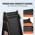 VEVOR Ladder Levler 172.4 kg Load PP Leveling Tool with Storage for Uneven Ground