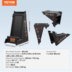 VEVOR Ladder Levler 172.4 kg Load PP Leveling Tool with Storage for Uneven Ground