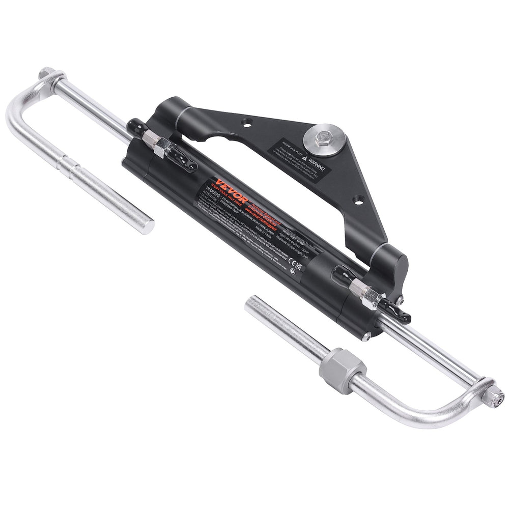 VEVOR Hydraulic Outboard Steering Kit, 150HP, Marine Boat Hydraulic Steering System, with Helm Pump Two-Way Lock Cylinder and 731.5 cm Hydraulic Steering Hose, for Single Station Single-Engine Boats