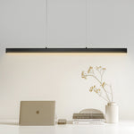 VEVOR Dimmable Linear Pendant Light 20W 119.4 cm LED Linear Light Fixture Remote Control