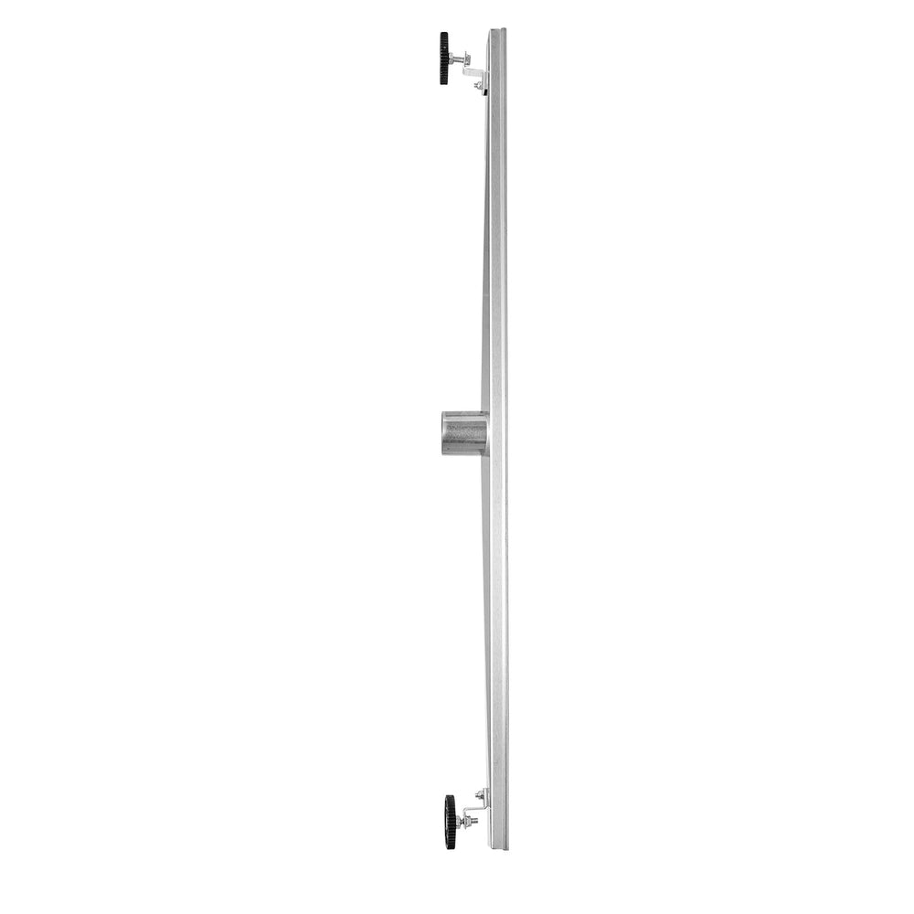 VEVOR 914mm Linear Shower Drain Offset with Tile Insert Cover,Brushed 304 Stainless Steel Rectangle Shower Floor Drain,Linear Drain with Leveling Feet,Hair Strainer Silver