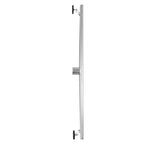 VEVOR 914mm Linear Shower Drain Offset with Tile Insert Cover,Brushed 304 Stainless Steel Rectangle Shower Floor Drain,Linear Drain with Leveling Feet,Hair Strainer Silver