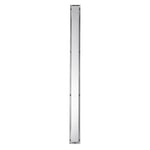 VEVOR 914mm Linear Shower Drain Offset with Tile Insert Cover,Brushed 304 Stainless Steel Rectangle Shower Floor Drain,Linear Drain with Leveling Feet,Hair Strainer Silver