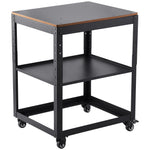 VEVOR Planer Stand, 100 lbs/ 45 kg heavy loads, Three-Gear Height Adjustable thickness planer table,with 4 Stable Casters & Storage Space, for most planers, saws, bench-top machines, power tools