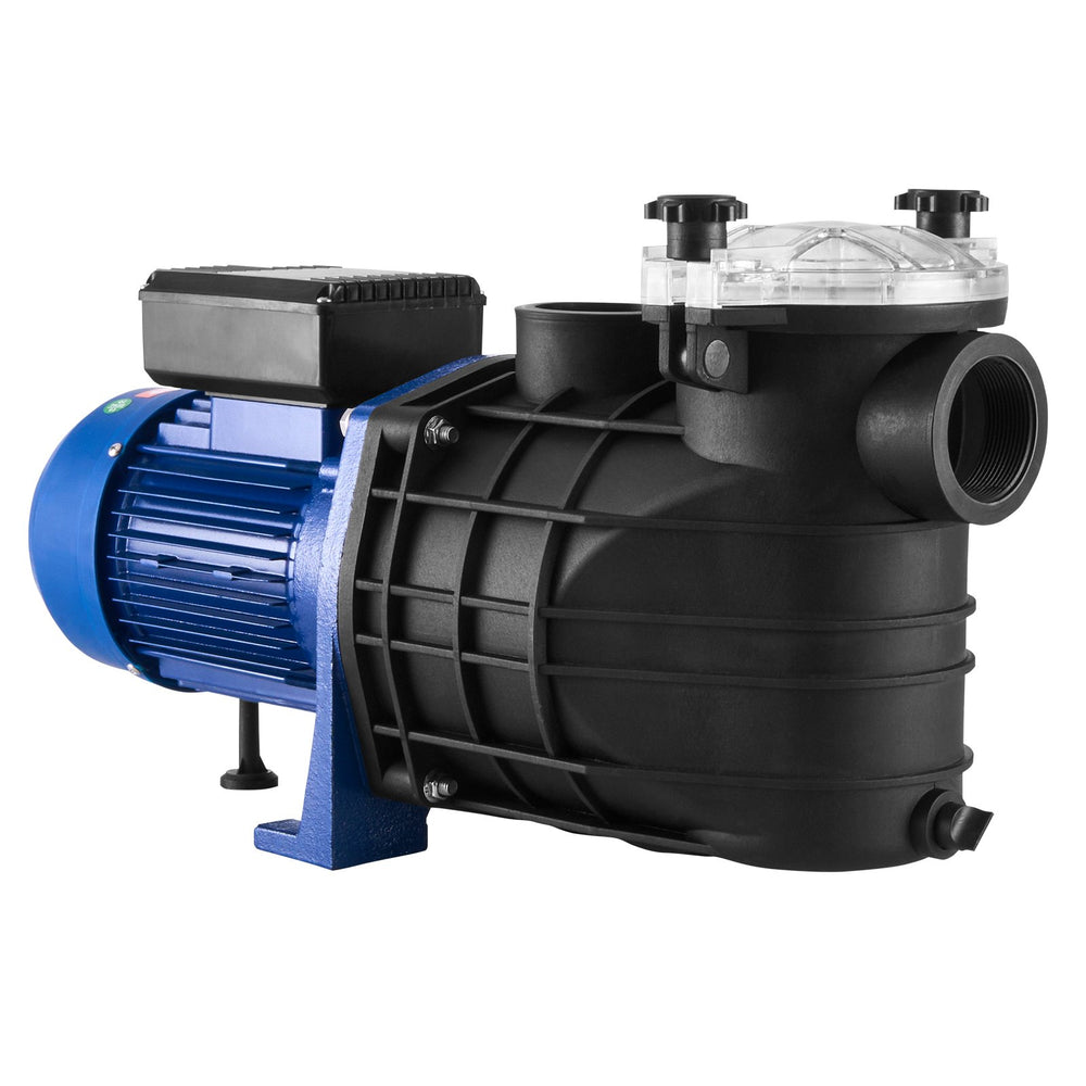 VEVOR Above Ground Pool Pump, 1864W(2.5HP), 454 L/min(120 GPM) Max. Flow Single Speed Swimming Pool Pump, 220V 2850RPM 16M Max. Head Lift Pool Pump with Filter Basket, for Above Ground Pools Hot Tubs Spas, UL Certified