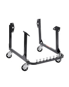 VEVOR Engine Stand, 750 LBS (340 KG) Load Capacity Engine Motor Stand, Heavy-Duty Steel Motor Holder with 4 Swivel Casters and 4 Hook Positions, Suitable for BB-CHEVY and GEN-1 SB-CHEVY Engines