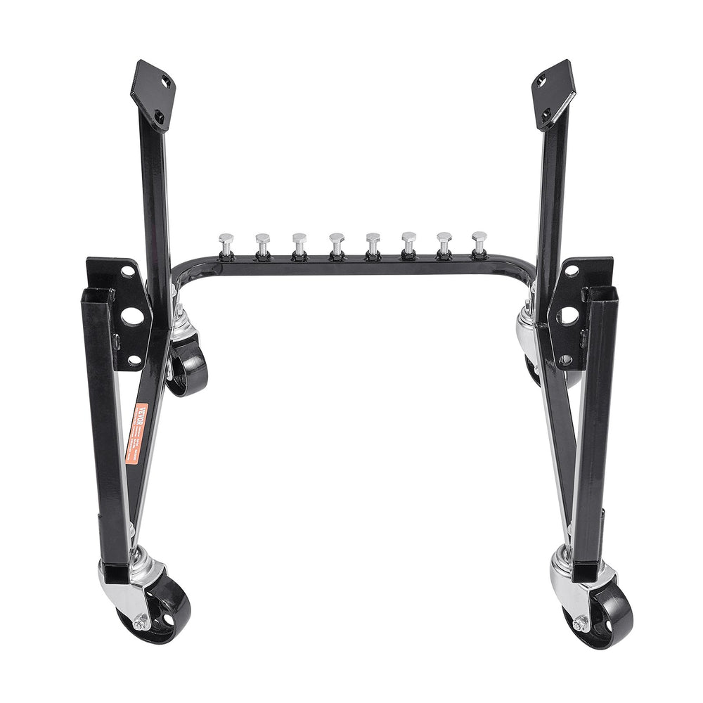 VEVOR Engine Stand, 750 LBS (340 KG) Load Capacity Engine Motor Stand, Heavy-Duty Steel Motor Holder with 4 Swivel Casters and 4 Hook Positions, Suitable for BB-CHEVY and GEN-1 SB-CHEVY Engines