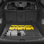 VEVOR Cargo Mat Compatible with Tesla Model Y 2020-2024, Precise Fit Trunk Mat for SUVs, TPE Trunk Protector Replacement, Black (1PCS)