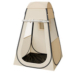 VEVOR Pop up Sports Tent, 1.2x1.2 m Clear Bubble Tent for 1 Person, Waterproof Outdoor Pod with Floor Mat & Top Cover, Garden Igloo Dome Tents Camping Shelter for Events Fishing Cheering