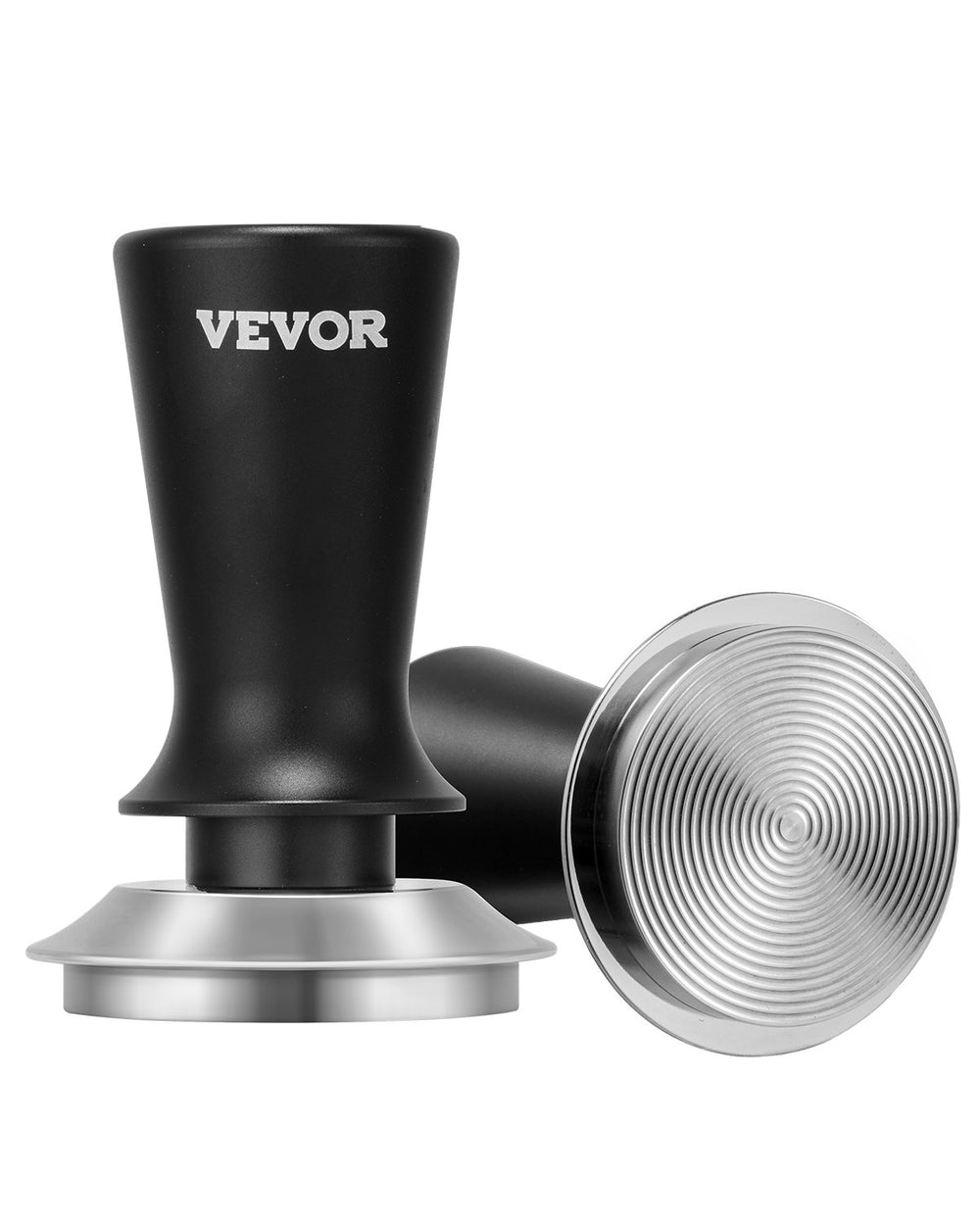 VEVOR Espresso Tamper 58mm, Spring Loaded Coffee Tamper, 30 lbs Tamper Tool Espresso, Stainless Tamper with Non-Slip Grip