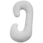 VEVOR Pregnancy Pillow, C-Shaped Full Body Maternity Pillow, Ultra-Soft and Breathable Pregnant Support Pillows with Removable & Washable Cover, Perfect for Back, Belly, Hip, Legs Relief