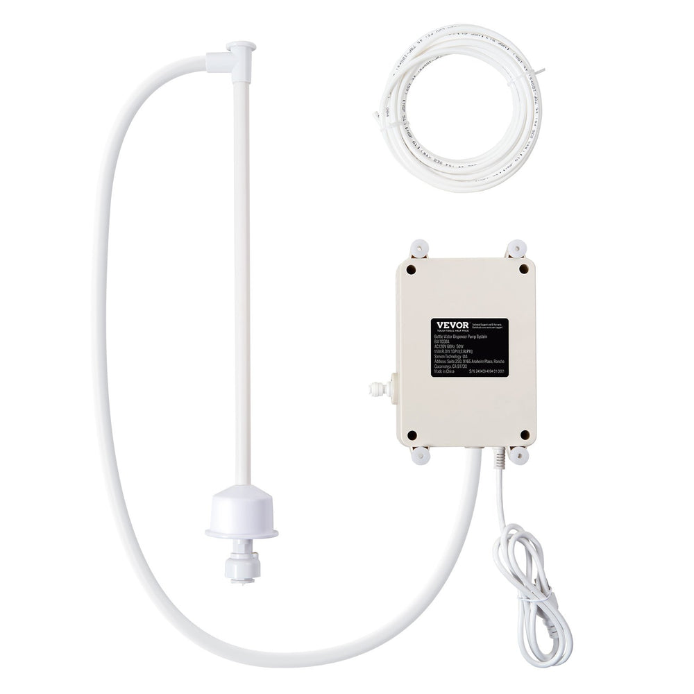 VEVOR Water Bottle Pump System 3.8 L/min 40 Psi Water Dispenser Pump With 609.6 cm Pe Pipe