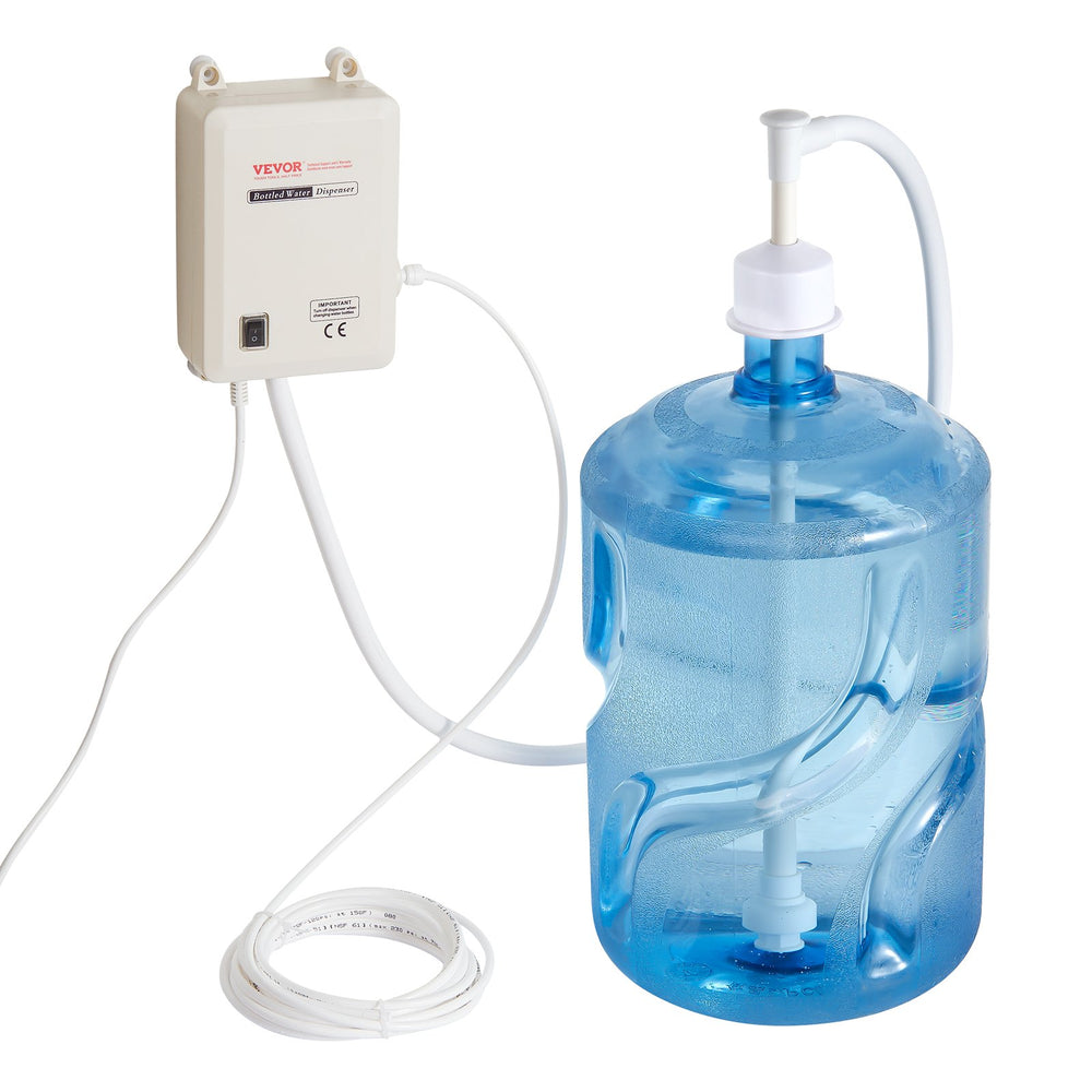 VEVOR Water Bottle Pump System 3.8 L/min 40 Psi Water Dispenser Pump With 609.6 cm Pe Pipe