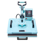VEVOR Heat Press Machine 300 x 380 mm 8 in 1 with 850.5 g Tumbler Press T-Shirts Green