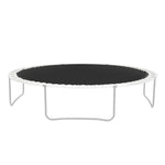 VEVOR Replacement Trampoline Mat, Jumping Mat Fits 14ft Frame, Universal Jumping Mat for 14ft Round Trampoline, Reinforce UV-Resistant Mat with Spring Tool & Durable V-Rings, Fit 5.5" Spring Length