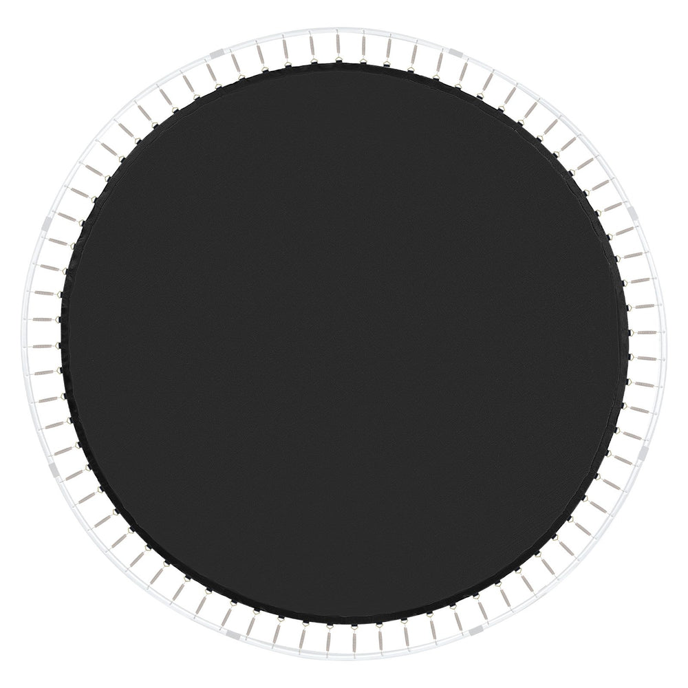 VEVOR Replacement Trampoline Mat, Jumping Mat Fits 14ft Frame, Universal Jumping Mat for 14ft Round Trampoline, Reinforce UV-Resistant Mat with Spring Tool & Durable V-Rings, Fit 7" Spring Length