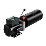 VEVOR Hydraulic Pump 10 Quart/9.5 L Single Acting Dump Trailer Pump Power Unit AC 220V
