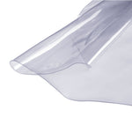 VEVOR Clear Table Cover Protector, 48 inch/1230 mm Round Table Cover, 1.5 mm Thick PVC Plastic Tablecloth, Waterproof Desktop Protector for Writing Desk, Coffee Table, Dining Room Table