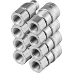 VEVOR 3/4NPT Hydraulic Quick Connect 3/4body Hydraulic Coupler 20.7MPa Hydraulic Coupling Quick Connect 106L/min Hydraulic Quick Coupler (ISO 16028)
