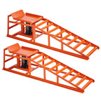 VEVOR Hydraulic Car Ramps, 2 PCS 5T 11000 lbs, 270-360 mm Lift Height, Heavy Duty Hydraulic Vehicle Ramps, Portable Car Lifts for Home Garage Maintenance and Oil Changes, Truck Vehicle Auto Repair