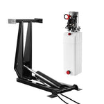VEVOR Hydraulic Dump Lift Kit, 17,600 lb/8 T Dump Trailer Hydraulic Scissor Hoist Kit Standard Kit, Hydraulic Dump Bed Kit with 12V Hydraulic Pump Unit Suitable for Scissor Lift Dump Trailers Trucks