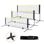 VEVOR 10ft Badminton Net Set Outdoor Portable Volleyball Pickleball Tennis Net