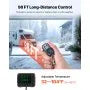 VEVOR Diesel Air Heater, 12-24V 5-8KW, Fast Heating Diesel Parking Heater with Remote Control and Black LCD Switch, Low Noise, Pre-Heating Function, for RV, Truck, Camper, Van, Boat and Trailer