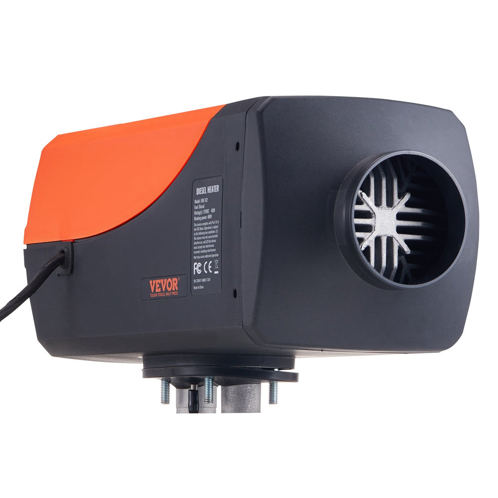 VEVOR Diesel Air Heater 12V 5-8KW LCD Display Remote Control for Car Bus RV