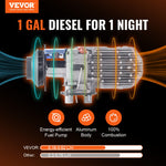 VEVOR Diesel Air Heater All-in-one 12V 5-8KW LCD Remote Control for Car RV