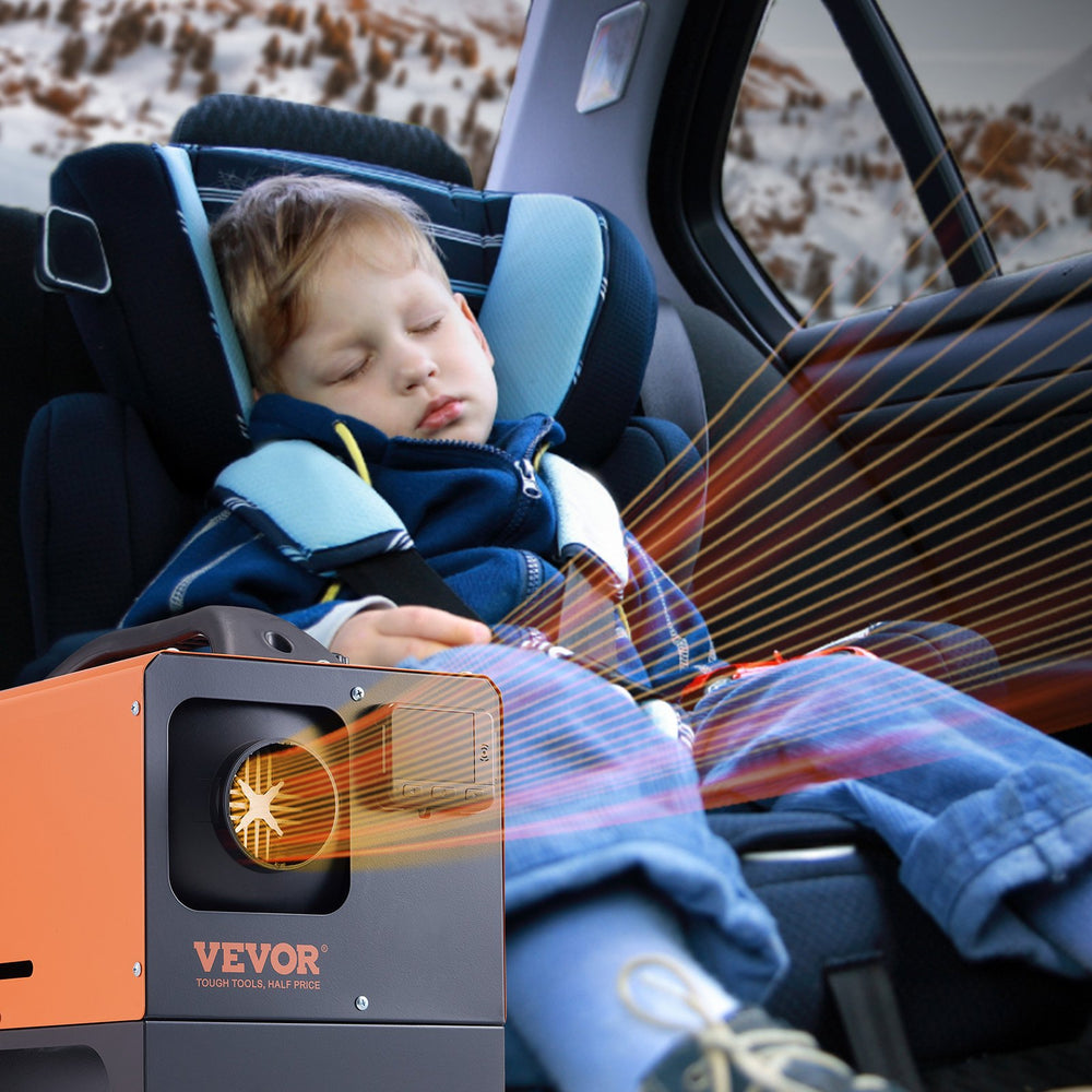 VEVOR Diesel Air Heater All-in-one 12V 5-8KW LCD Remote Control for Car RV