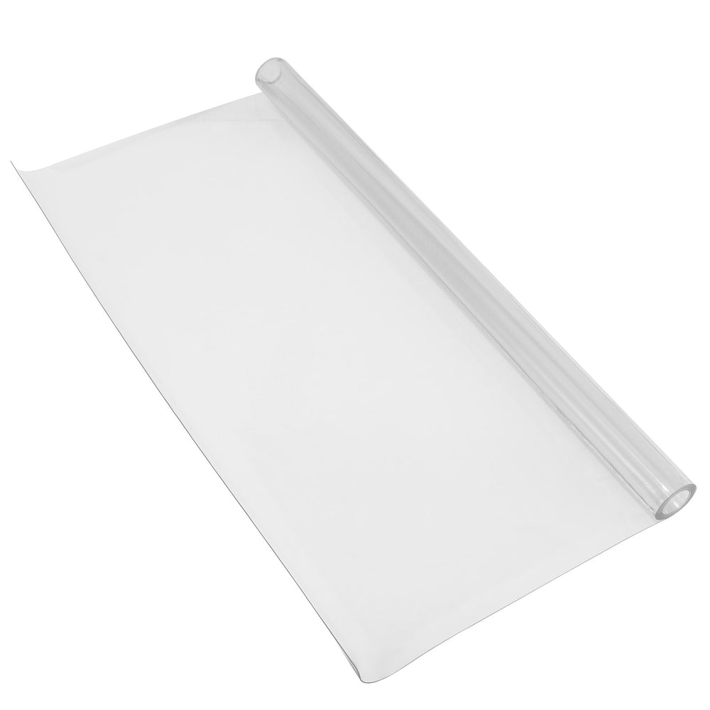 VEVOR Thick Table Cover 96x 42 Inch Thick Clear Table Protector Clear PVC Tablecloth Table Top Protector 2mm Thick Table Cover Rectangular Table Pads for Dining Room Table Desk