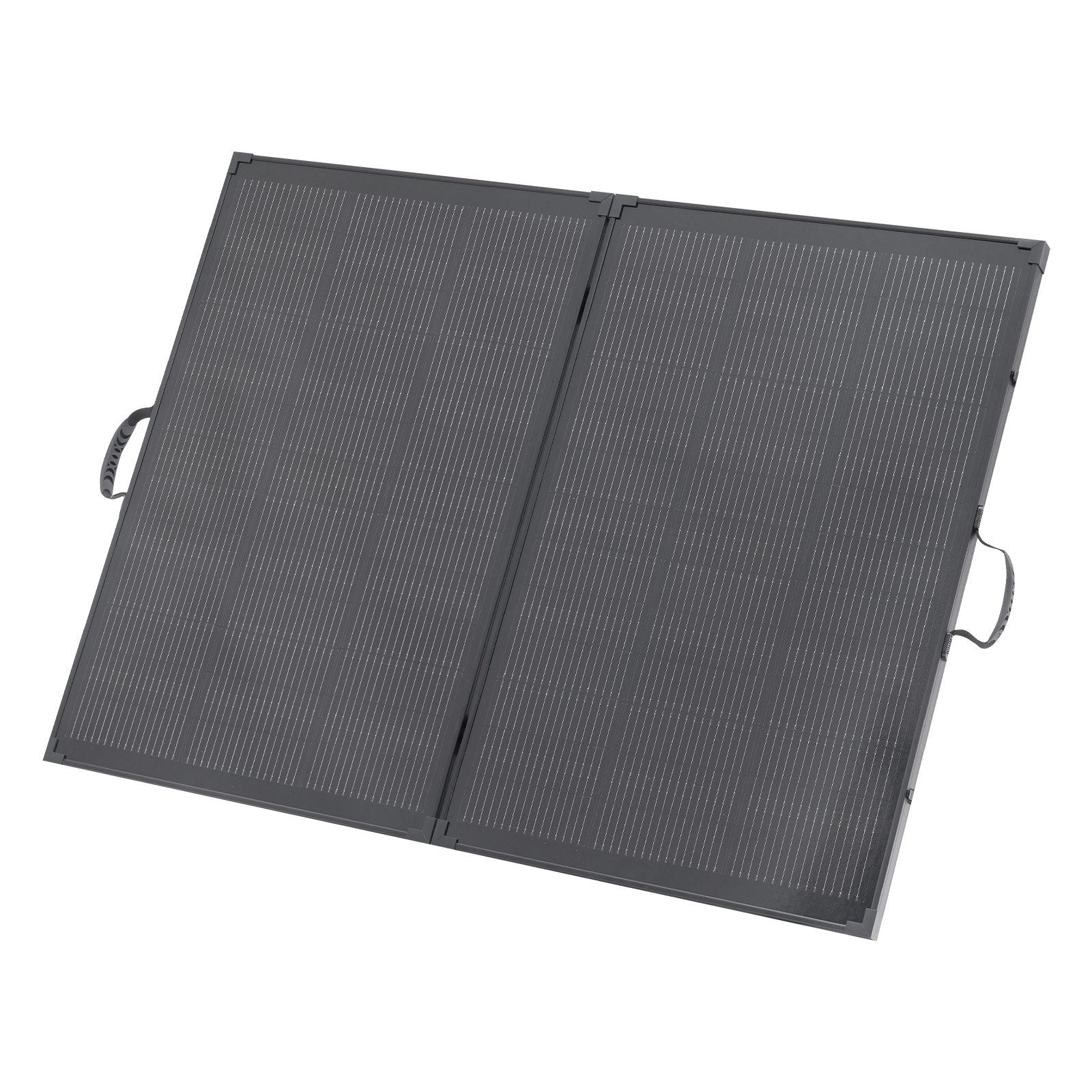 VEVOR 200W Foldable Solar Panel with Frame, 23% High-Efficiency Portable Monocrystalline Solar Panel Charger with 30A PWM Controller & MC4 Output, IP67 Waterproof for Camping, Hiking, RV Trips