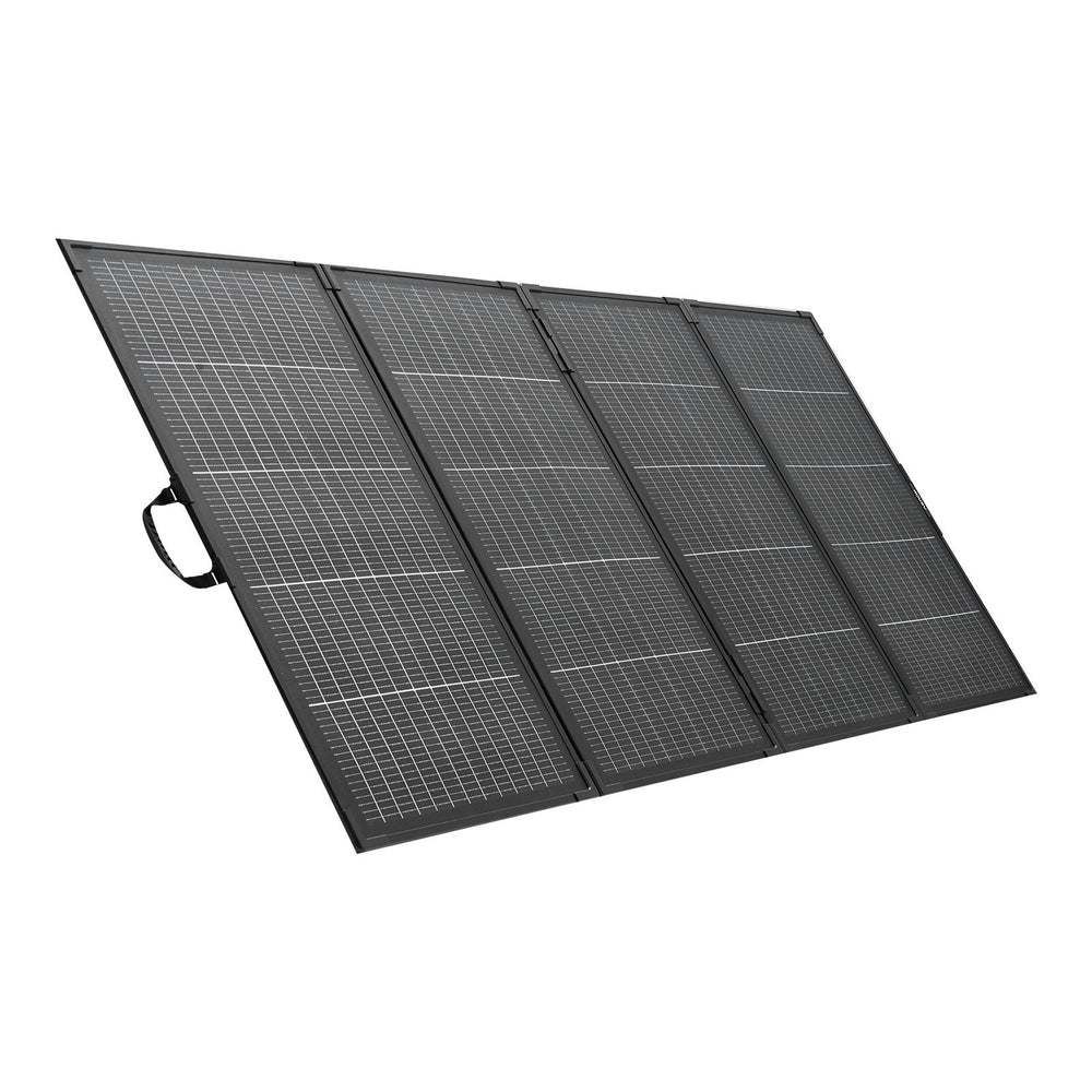 VEVOR 400W Foldable Solar Panel with Frame, 16BB N-Type Monocrystalline Solar Panel Charger 24% Efficiency, IP67 Waterproof with MC4 Output & 10-in-1 DC Adapter for Power Stations Camping Hiking Trips