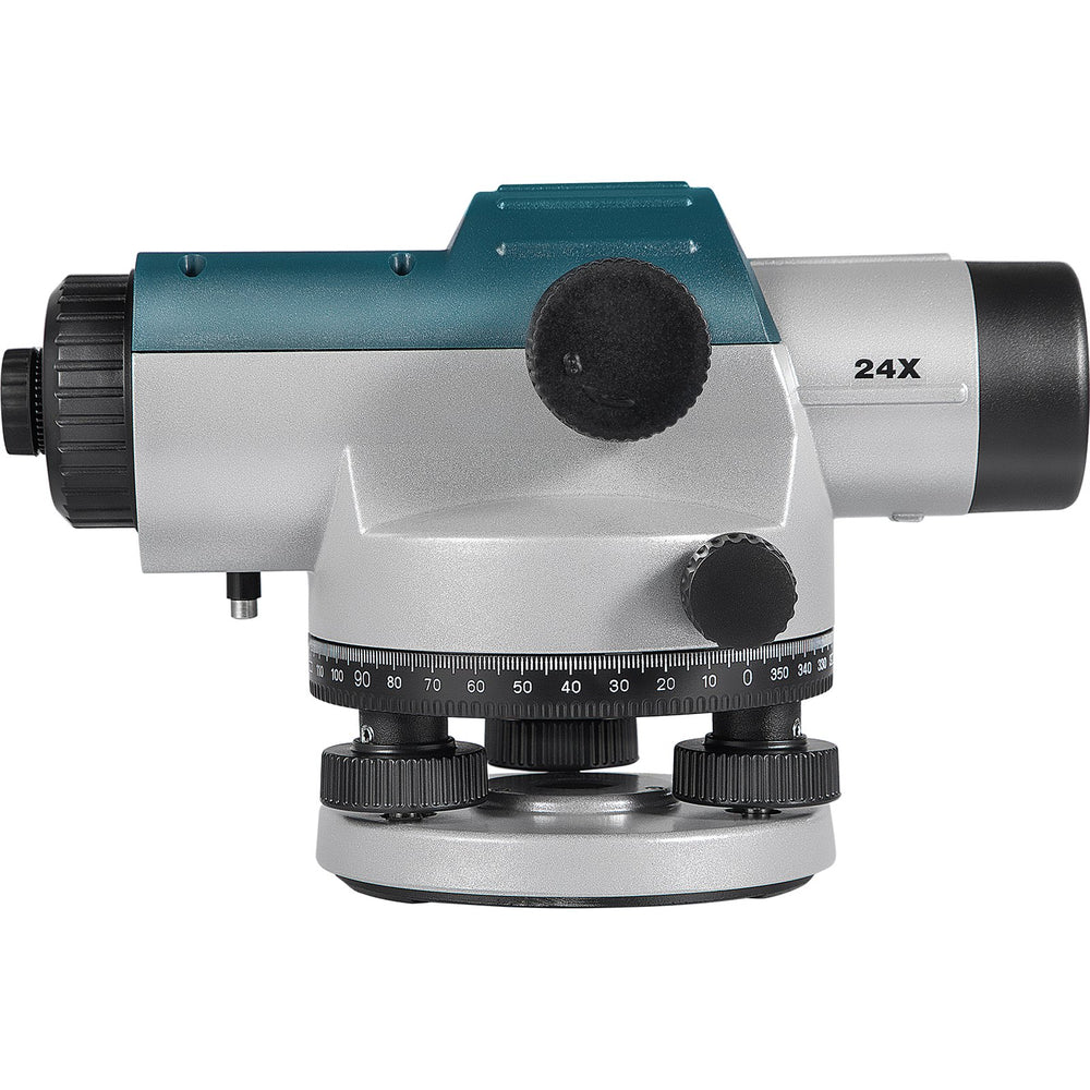 VEVOR Automatic Optical Level, 24X, 40 mm Aperture Auto Level Kit with Magnetic Dampened Compensator and Transport Lock, Height Distance Angle Measuring Tool with Hard Plastic Case, IP54 Waterproof