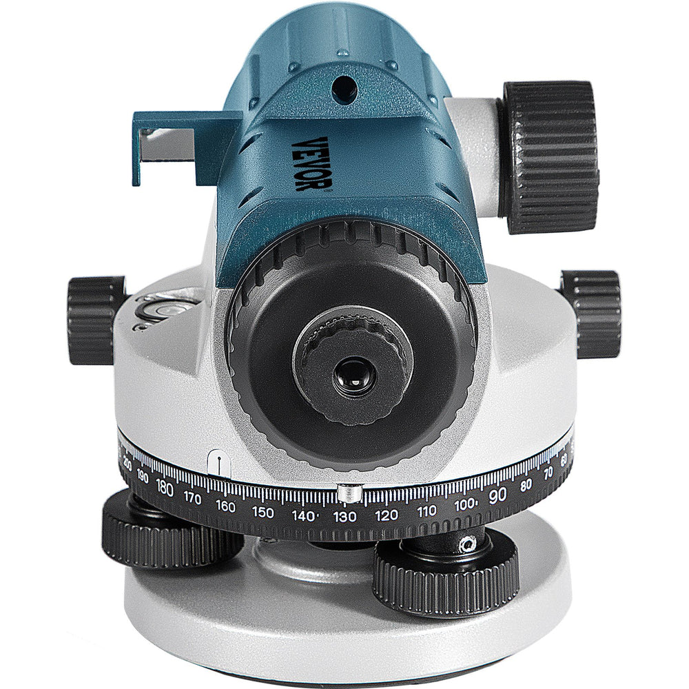 VEVOR Automatic Optical Level, 26X, 40 mm Aperture Auto Level Kit with Magnetic Dampened Compensator and Transport Lock, Height Distance Angle Measuring Tool with Hard Plastic Case, IP54 Waterproof