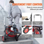 VEVOR Drain Cleaner Machine Electric Drain Auger 30.5m x 9.52mm Auto Feed