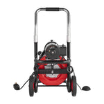 VEVOR Drain Cleaner Machine Electric Drain Auger 30.5m x 9.52mm Auto Feed